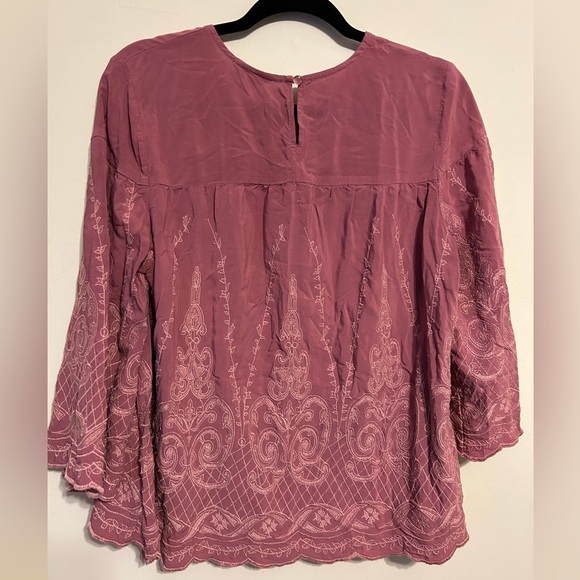 Cato 1946 Large 3/4 length sleeve Bohemian Blouse - Picture 5 of 5